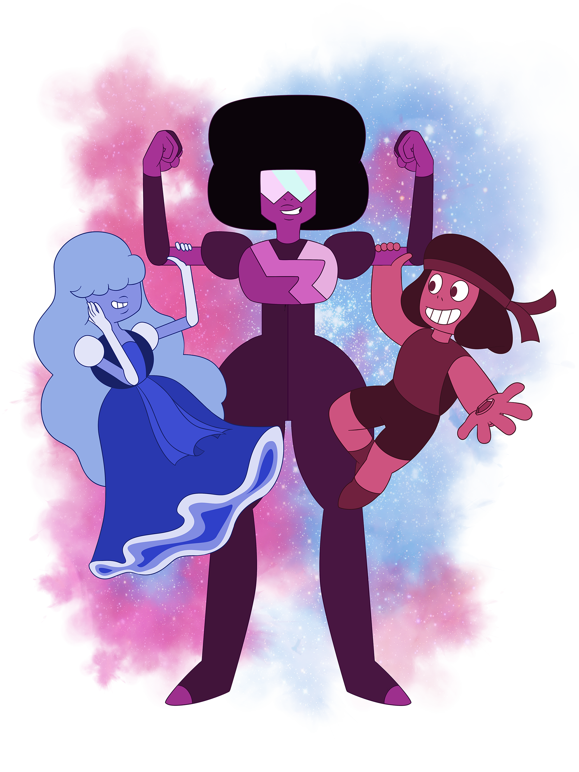 Garnet, Sapphire, and Ruby